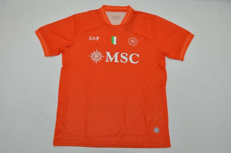 AAA Quality Napoli 25/26 Goalkeeper Red Soccer Jersey AAA Quality Napoli 25/26 Goalkeeper Red Soccer Jersey