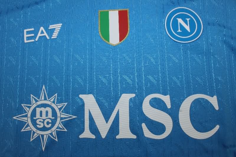 AAA Quality Napoli 25/26 Home Soccer Jersey (Player)