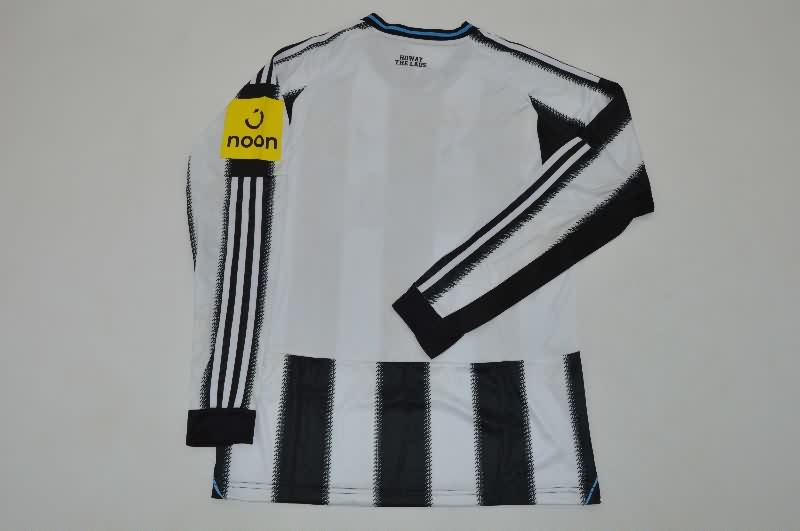 AAA Quality Newcastle United 25/26 Home Long Sleeve Soccer Jersey