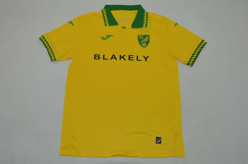 AAA Quality Norwich 25/26 Home Soccer Jersey