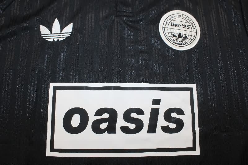 AAA Quality Oasis 2025 Black Soccer Jersey