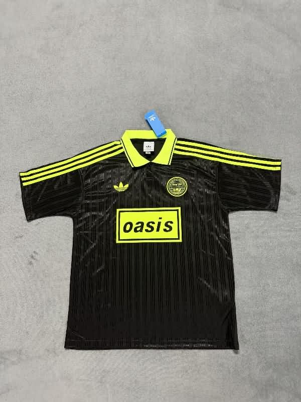 AAA Quality Oasis 2025 Black Soccer Jersey 02