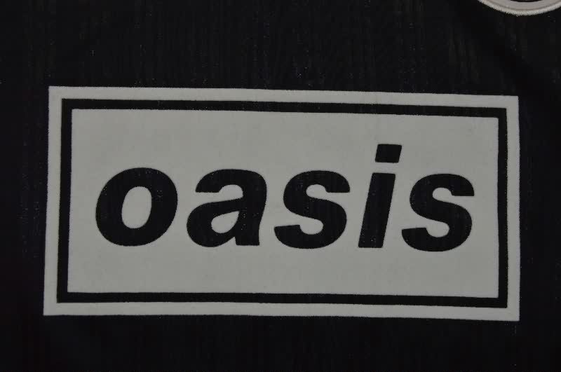 AAA Quality Oasis 2025 Black Long Sleeve Soccer Jersey