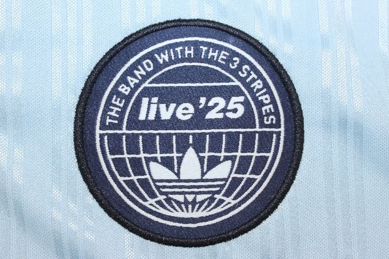 AAA Quality Oasis 2025 Blue Soccer Jersey