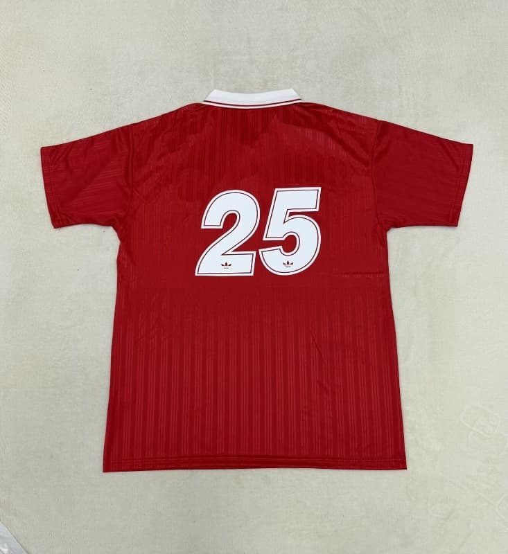 AAA Quality Oasis 2025 Red Soccer Jersey 03