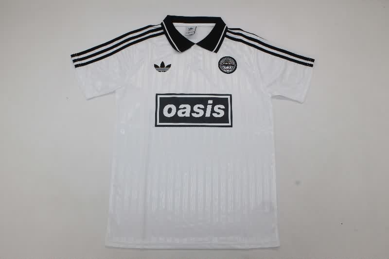 AAA Quality Oasis 2025 White Soccer Jersey