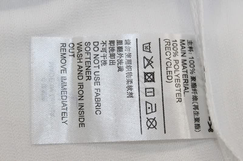 AAA Quality Oasis 2025 White Soccer Jersey