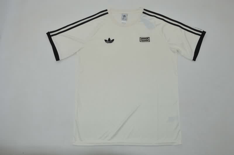 AAA Quality Oasis 2025 White Soccer Jersey 04