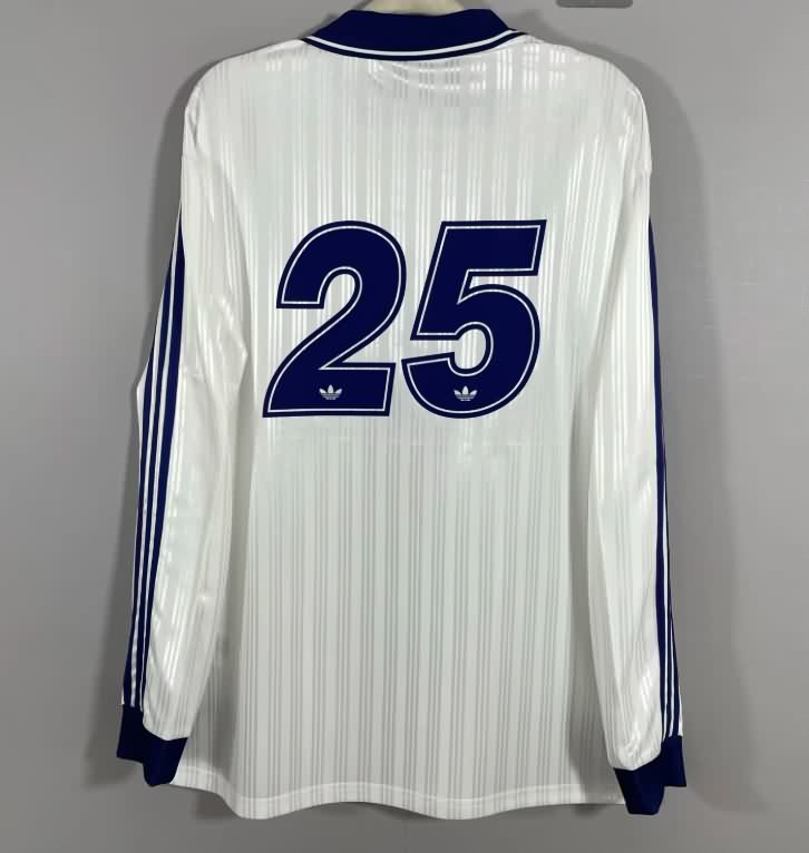 AAA Quality Oasis 2025 White Long Sleeve Soccer Jersey