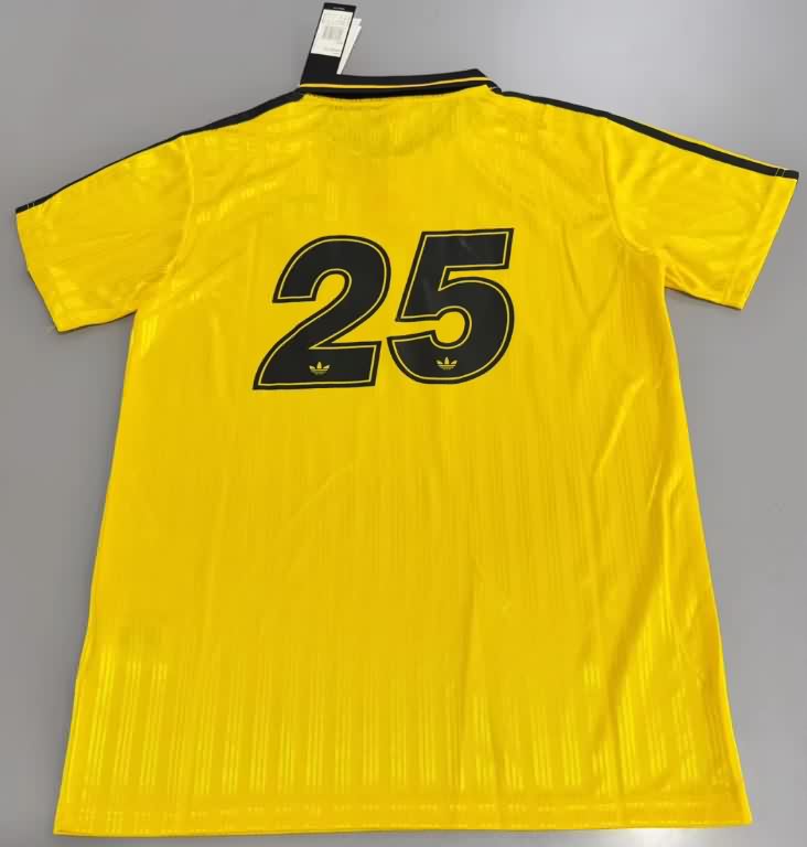 AAA Quality Oasis 2025 Yellow Soccer Jersey