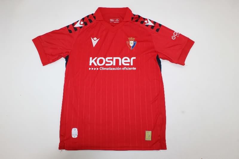 AAA Quality Osasuna 25/26 Home Soccer Jersey