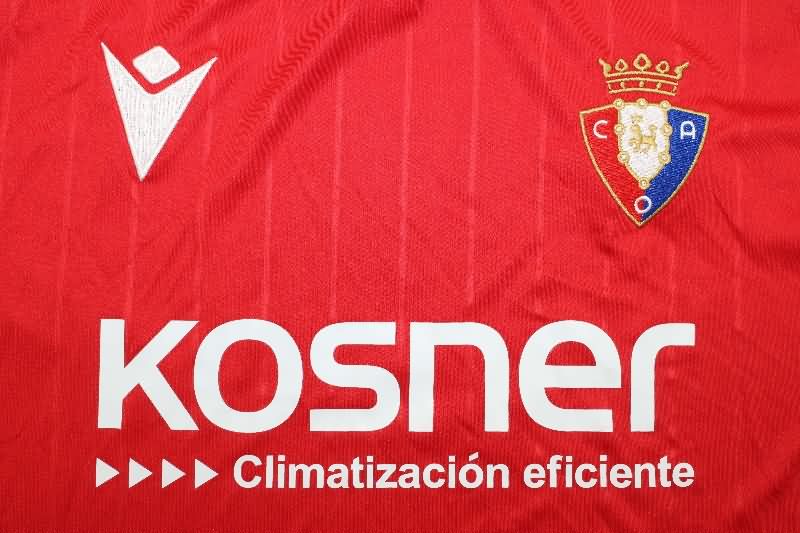 AAA Quality Osasuna 25/26 Home Soccer Jersey