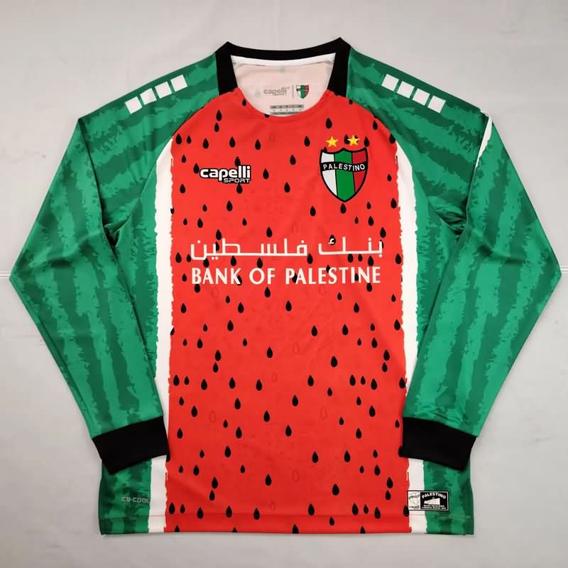 AAA Quality Palestino 2025 Third Long Sleeve Soccer Jersey AAA Quality Palestino 2025 Third Long Sleeve Soccer Jersey