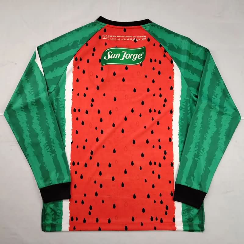 AAA Quality Palestino 2025 Third Long Sleeve Soccer Jersey