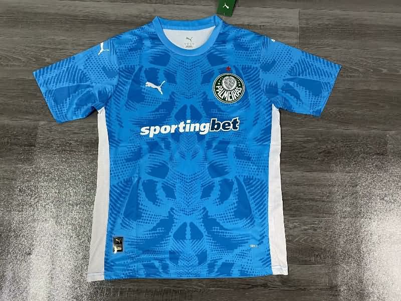 Palmeiras Soccer Jersey Goalkeeper Blue Replica 2025