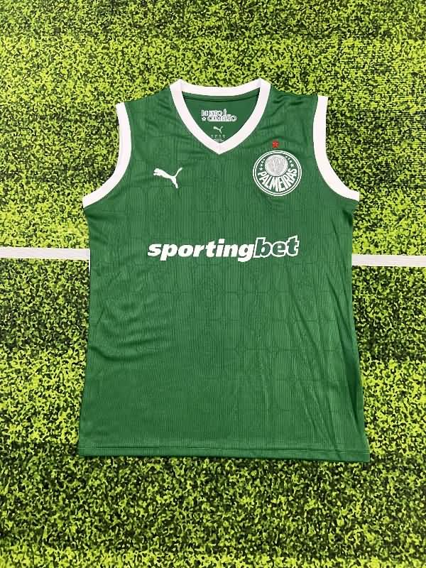 AAA Quality Palmeiras 2025 Green Vest Soccer Jersey