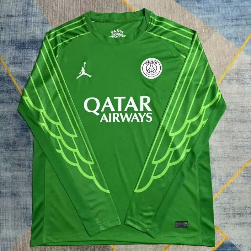 AAA Quality Paris St German 25/26 Goalkeeper Green Long Sleeve Soccer Jersey Leaked AAA Quality Paris St German 25/26 Goalkeeper Green Long Sleeve Soccer Jersey Leaked