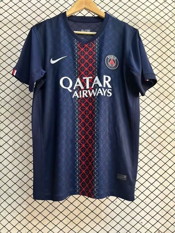 Paris St Germain Soccer Jersey Home Replica 25/26