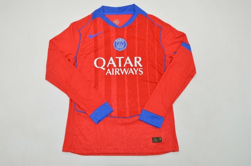 AAA Quality Paris St German 25/26 Third Long Sleeve Soccer Jersey (Player)