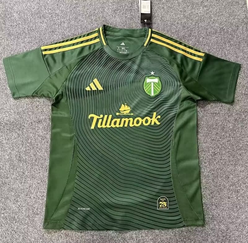 Portland Timbers Soccer Jersey Home Replica 2025