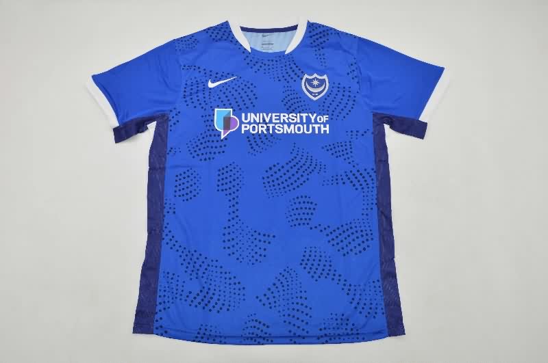 AAA Quality Portsmouth 25/26 Home Soccer Jersey