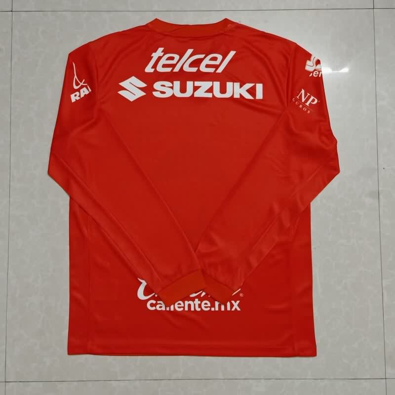 AAA Quality Pumas UNAM 25/26 Goalkeeper Orange Long Sleeve Soccer Jersey