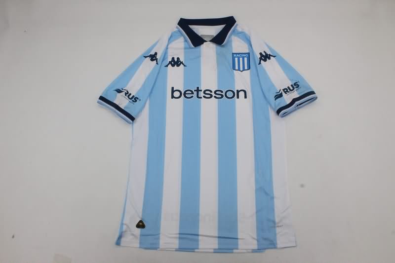 Racing Soccer Jersey Home (Player) 2025