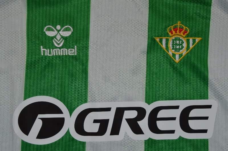 AAA Quality Real Betis 25/26 Home Long Sleeve Soccer Jersey