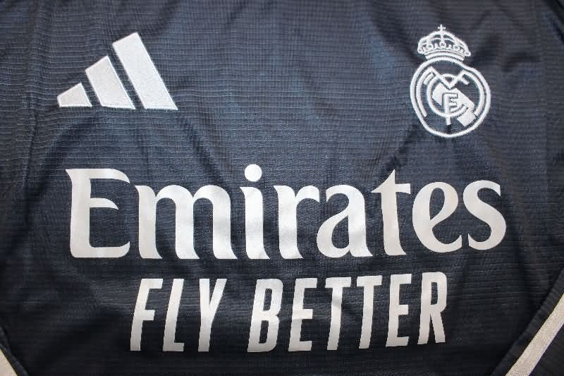 AAA Quality Real Madrid 25/26 Away Long Sleeve Soccer Jersey