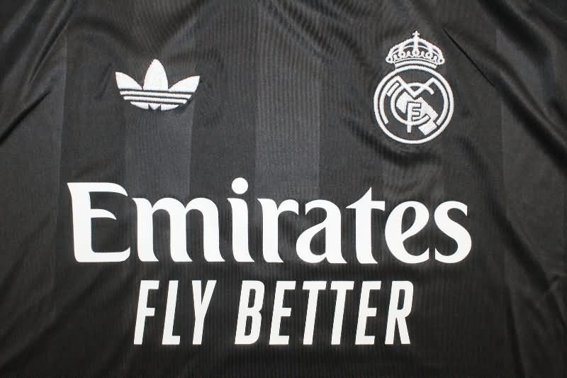 AAA Quality Real Madrid 25/26 Goalkeeper Black Soccer Jersey Leaked