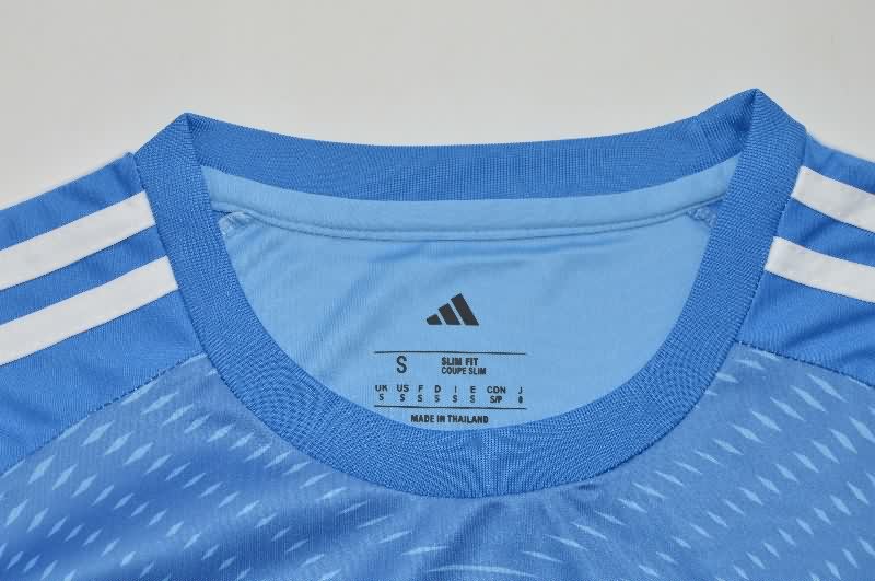 AAA Quality Real Madrid 25/26 Goalkeeper Blue Soccer Jersey
