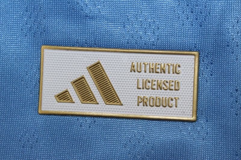 AAA Quality Real Madrid 25/26 Goalkeeper Blue Soccer Jersey (Player)