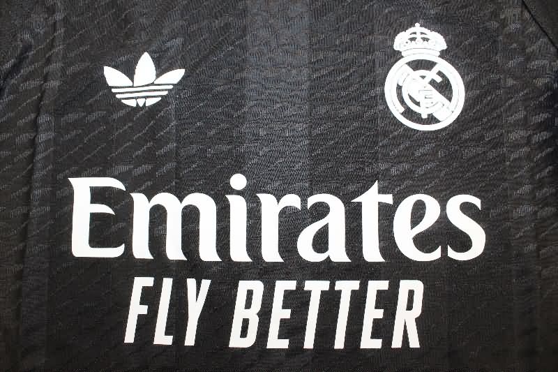 AAA Quality Real Madrid 25/26 Goalkeeper Black Soccer Jersey (Player)