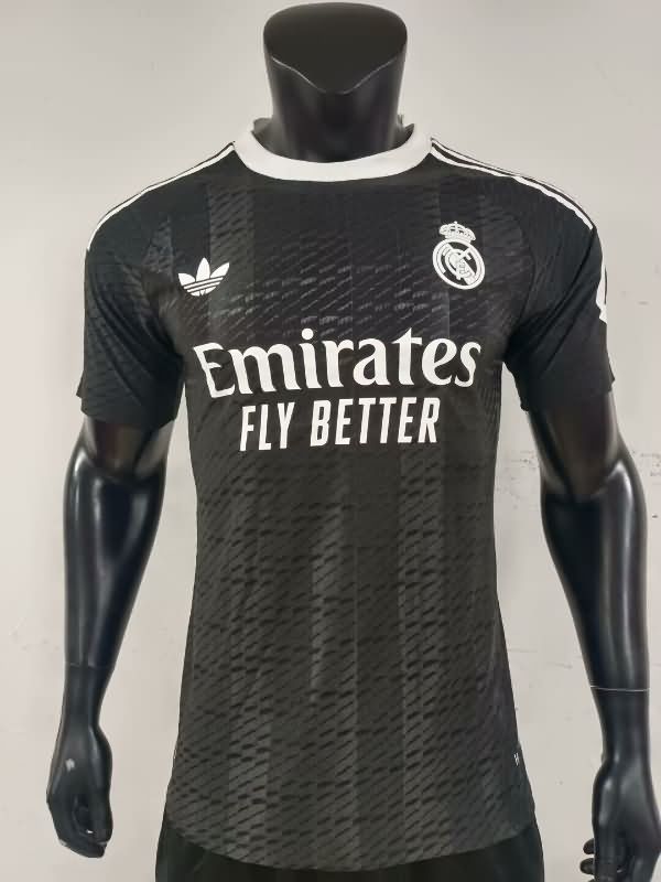AAA Quality Real Madrid 25/26 Goalkeeper Black Soccer Jersey (Player) Leaked