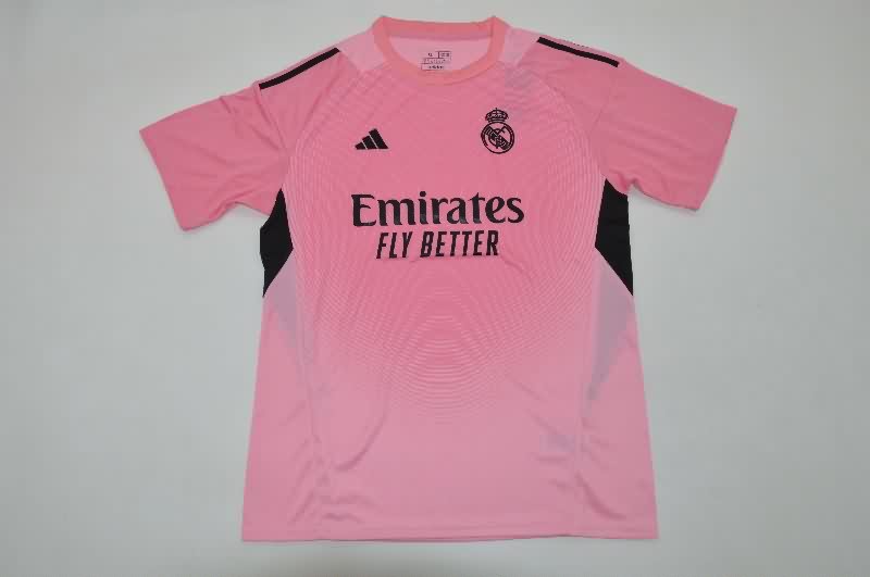 AAA Quality Real Madrid 25/26 Goalkeeper Pink Soccer Jersey