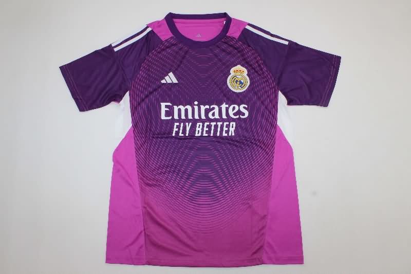 AAA Quality Real Madrid 25/26 Goalkeeper Purple Soccer Jersey