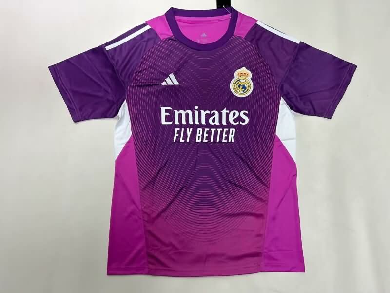 AAA Quality Real Madrid 25/26 Goalkeeper Purple Soccer Jersey Leaked