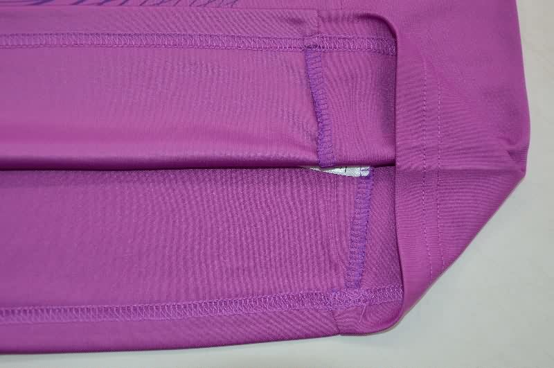 AAA Quality Real Madrid 25/26 Goalkeeper Purple Long Sleeve Soccer Jersey