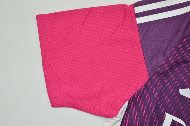 AAA Quality Real Madrid 25/26 Goalkeeper Purple Soccer Jersey (Player)