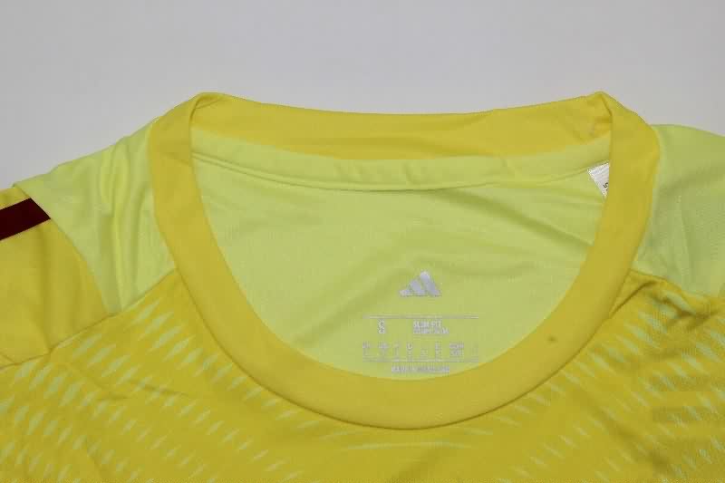 AAA Quality Real Madrid 25/26 Goalkeeper Yellow Soccer Jersey