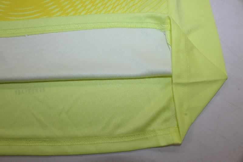 AAA Quality Real Madrid 25/26 Goalkeeper Yellow Soccer Jersey