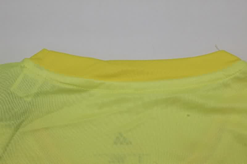 AAA Quality Real Madrid 25/26 Goalkeeper Yellow Soccer Jersey