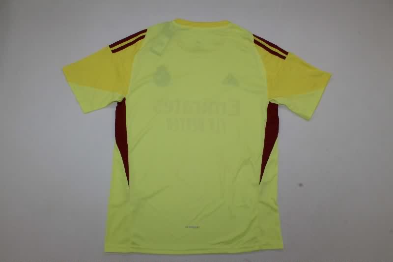 AAA Quality Real Madrid 25/26 Goalkeeper Yellow Soccer Jersey