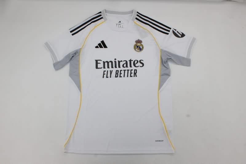 Real Madrid Soccer Jersey Home Replica 25/26