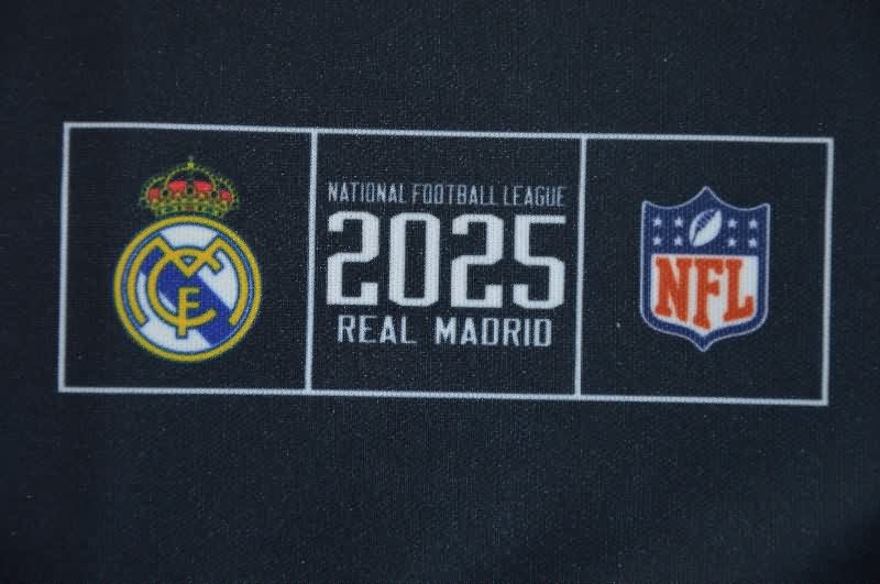 AAA Quality Real Madrid 25/26 Dark Blue NFL Jersey