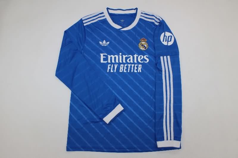 AAA Quality Real Madrid 25/26 Third Long Sleeve Soccer Jersey Leaked