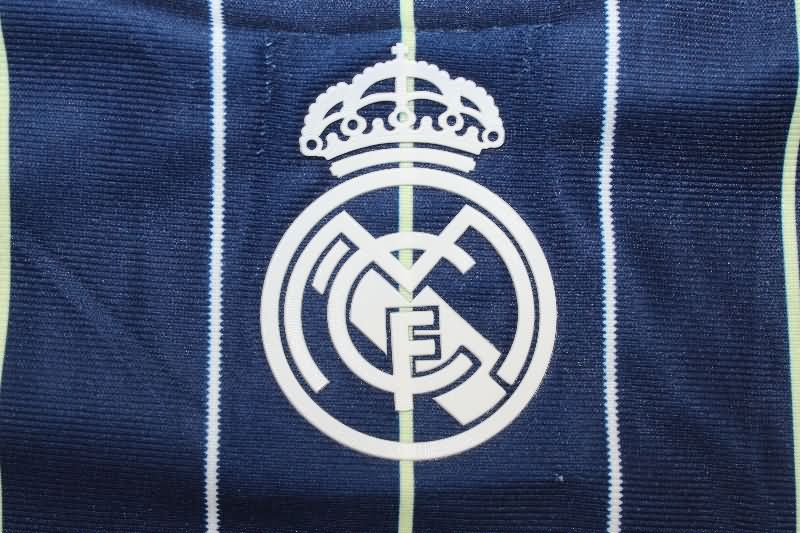 AAA Quality Real Madrid 25/26 Travel Dark Blue Soccer Jersey