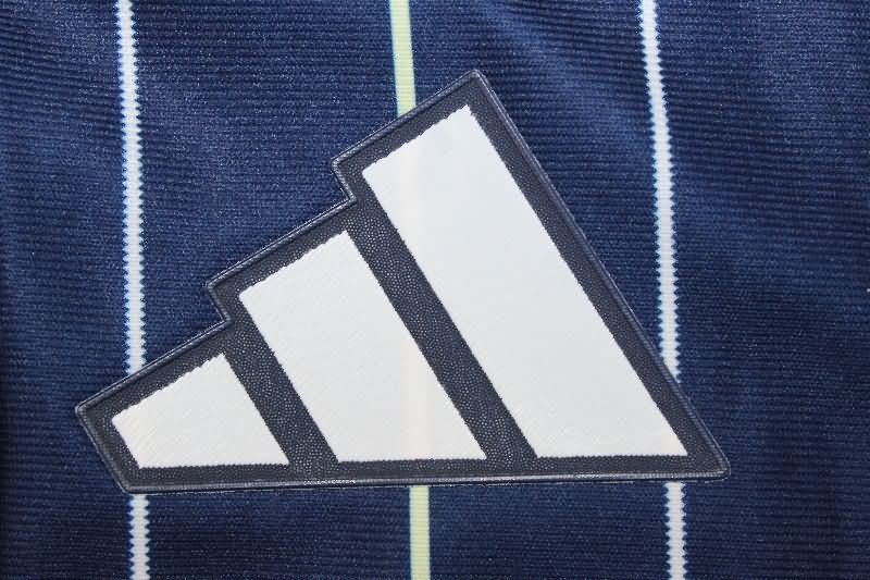 AAA Quality Real Madrid 25/26 Travel Dark Blue Soccer Jersey