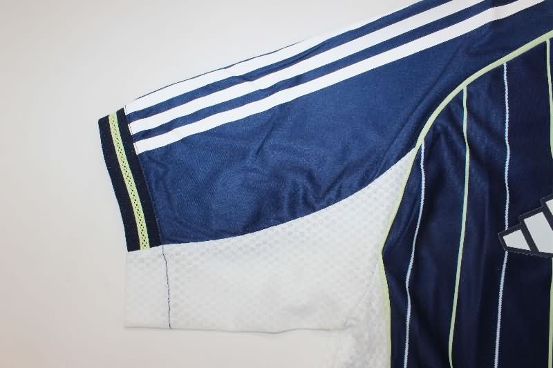 AAA Quality Real Madrid 25/26 Travel Dark Blue Soccer Jersey