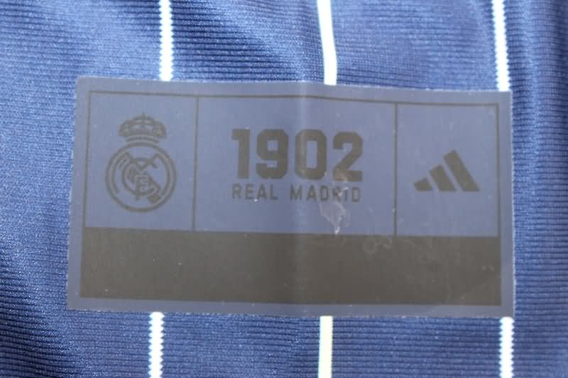 AAA Quality Real Madrid 25/26 Travel Dark Blue Soccer Jersey